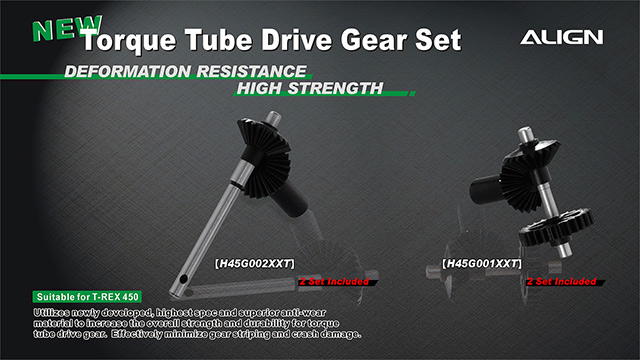 M0.6 Torque Tube Front Drive Gear Set/26T