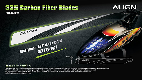 325 Carbon Fiber Blades
