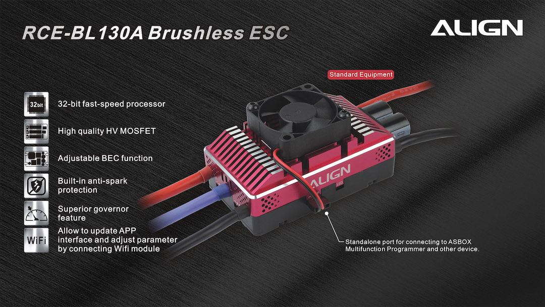 RCE-BL130A Brushless ESC