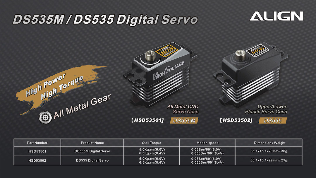 DS535M Digital Servo