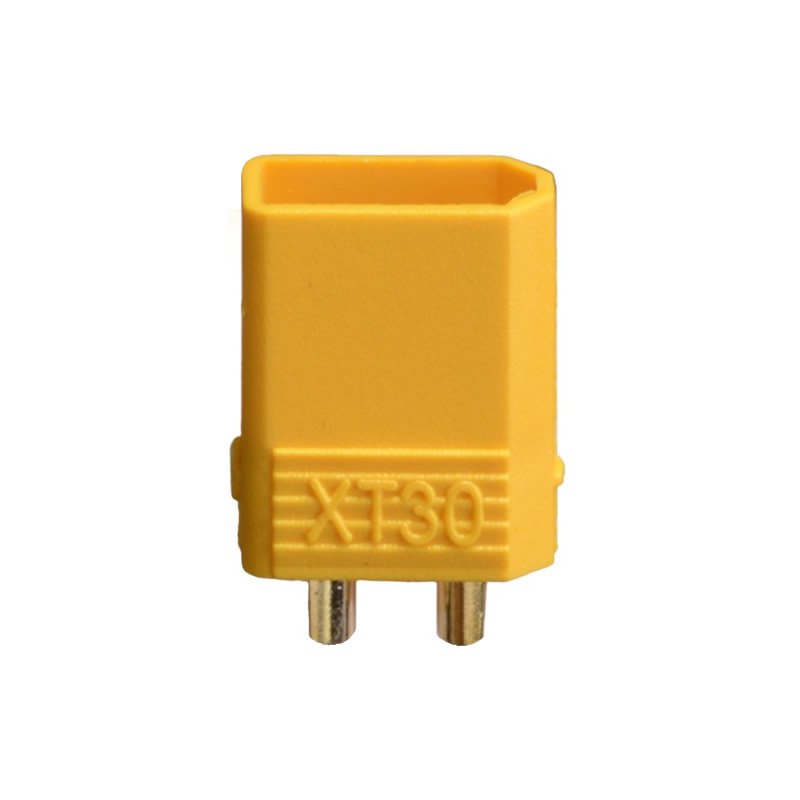 XT30 Connector male - YELLOW