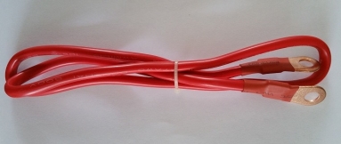 Voedingsdraad 7AWG rood (ca. 80cm)