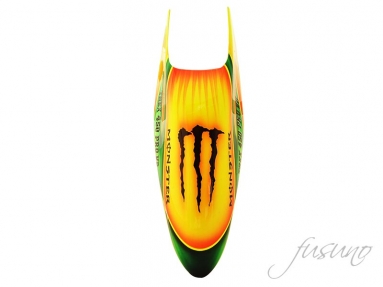 FUSUNO MONSTER Airbrush Fiberglass Canopy Trex 450 Pro V2