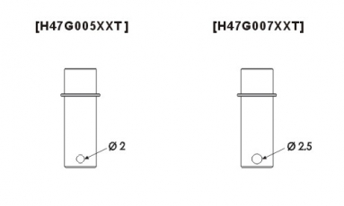 470L One-way Bearing Shaft