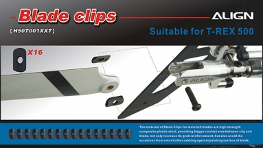 500 Tail Blade Clips