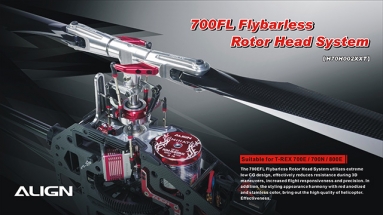 700FL Flybarless Rotor Head System