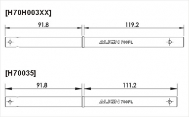 700FL Main Shaft Set