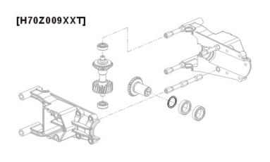 700 Tail Drive Gear Spacer