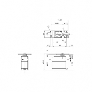 HBL 950 HV DIGITAL SERVO BRUSHLESS