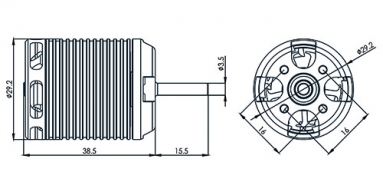 460MX Motor(1800KV)