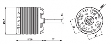 800MX Motor(440KV)