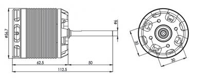 850MX Motor(490KV)