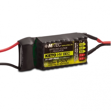 Mttec Keto HV BEC 12S 10A/20A PEAK V2