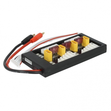 PARABOARD 2-6S/4P - XT60 - XH - MIT SMD SICHERUNGEN