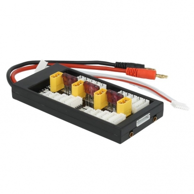 PARABOARD 2-6S/4P - XT60 - XH - MIT SMD SICHERUNGEN