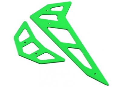 FUSUNO 500E Pro Neon Green Fiberglass Horizontal/Vertical Fin