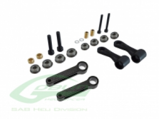 RADIUS ARM SET BLACK MATTE - GOBLIN BLACK NITRO/BLACK THUNDER