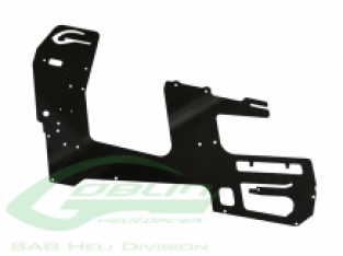 CARBON FIBER MAIN FRAME(1PC) - GOBLIN 500