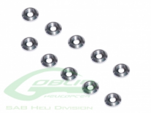 ALUMINUM FINISHING WASHER M2.5(10PCS) - GOBLIN 500/570