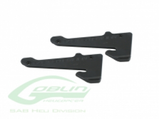 PLASTIC FRONT LANDING GEAR SUPPORT - GOBLIN 500 SPORT