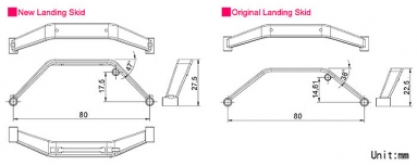 Landing Skid Set