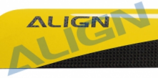 650 Carbon Fiber Blades-Yellow