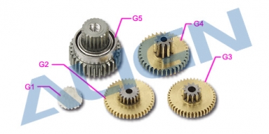 DS425M Servo Gear Set