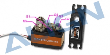 DS525 Servo Gear Set