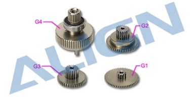 DS615 Servo Gear Set