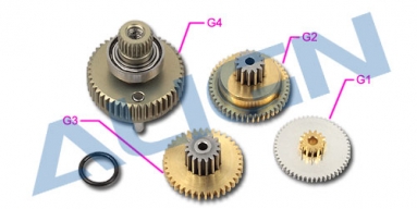 DS650 Servo Gear Set