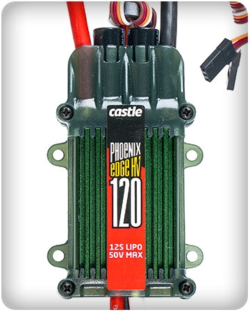 Castle EDGE HV 120 Brushless ESC