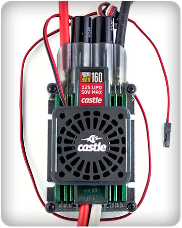 Castle EDGE HVF 160 with cooling fan