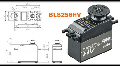 BLS256HV Rudder Servo